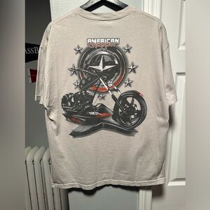 Vintage Y2K  American Chopper Comanche Biker Shirt Size Men’s XL